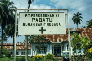 Hospital in Negaga, Sumatra