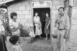 Visiting the local people