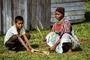 Indigenous people in the highlands of Mindanao