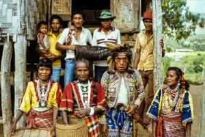 Indigenous people in the highlands of Mindanao