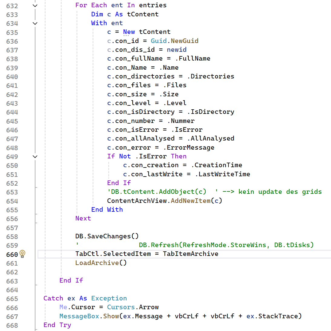 Programmcode