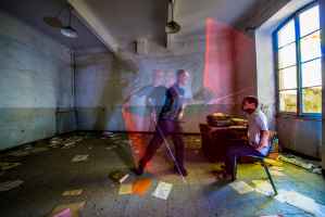 Photo Performance, 2012 - Urbex und Licht